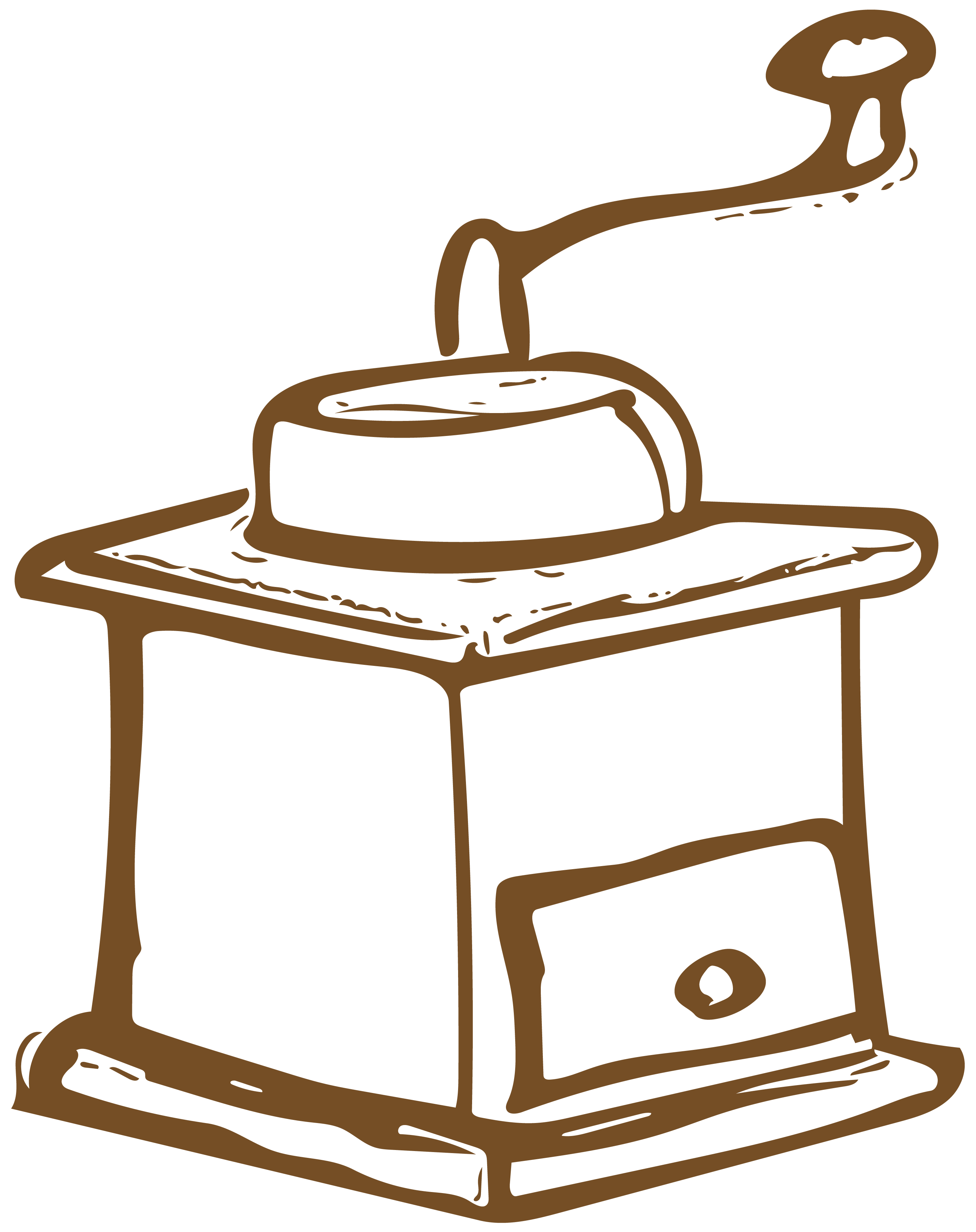 Illustration Kaffeemühle